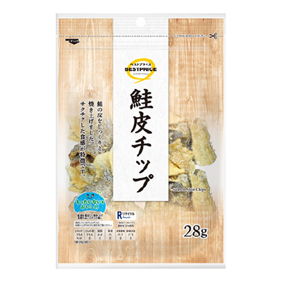 トップバリュベストプライス 鮭皮チップ