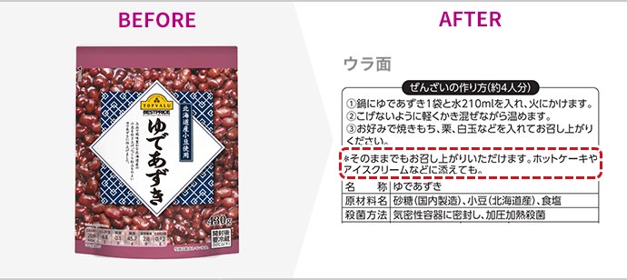 改善点のイメージ