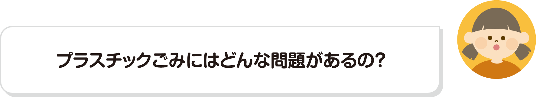 プラスチックごみにはどんな問題があるの？