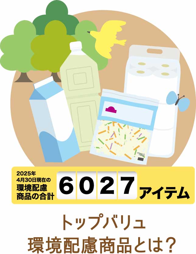 トップバリュ環境配慮商品とは？