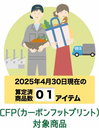 CFP（カーボンフットプリント）対象商品