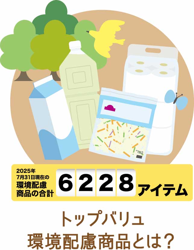 トップバリュ環境配慮商品とは？