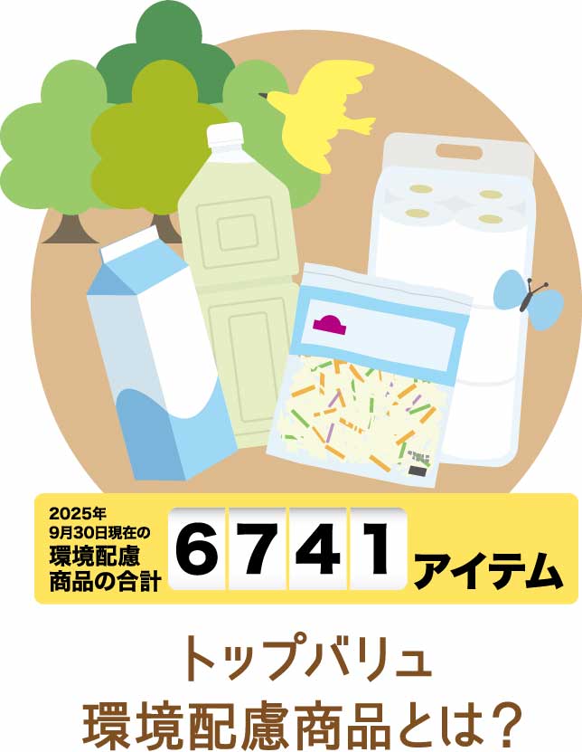 トップバリュ環境配慮商品とは？