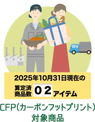CFP（カーボンフットプリント）対象商品