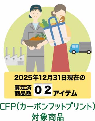 CFP（カーボンフットプリント）対象商品