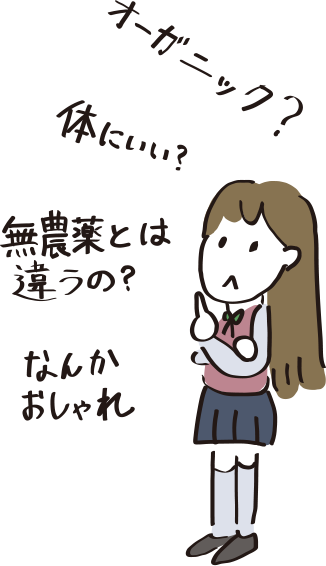 オーガニック？体にいい？無農薬とは違うの？なんかおしゃれ